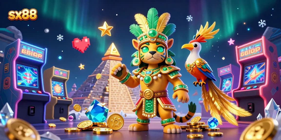 SX88 offers a vibrant and thrilling game experience with colorful elements and dynamic characters.