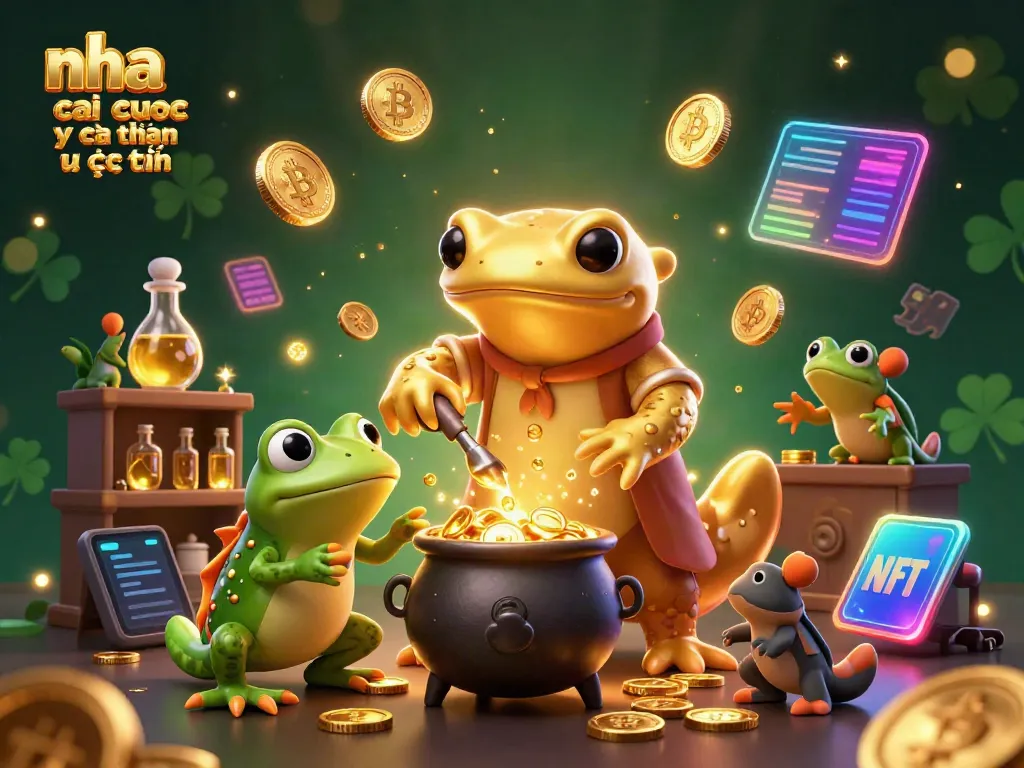 Experience winning with nha cai ca cuoc uy tin trực tuyến in a vibrant 3D casino scene featuring an alchemist.