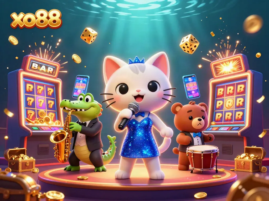 Enjoy thrilling moments and big wins at xo88 with exciting casino games, featured characters, and vibrant visuals.